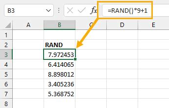 5 Ways to Generate Random Numbers in Excel .